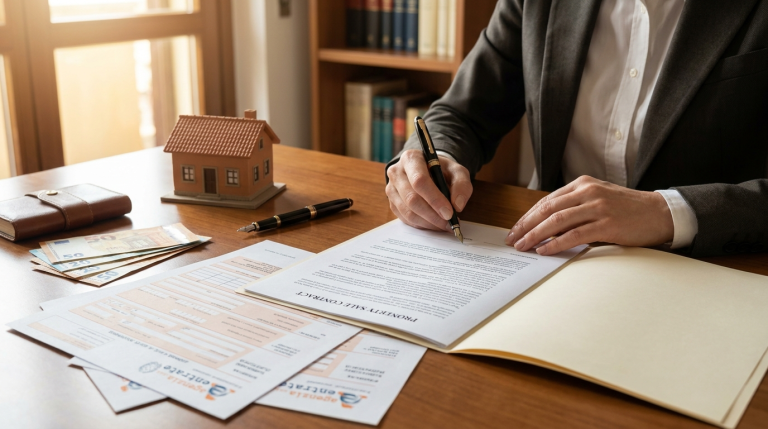 Property taxes in Italy for foreign buyers — documents and contract signing in Salento, Puglia